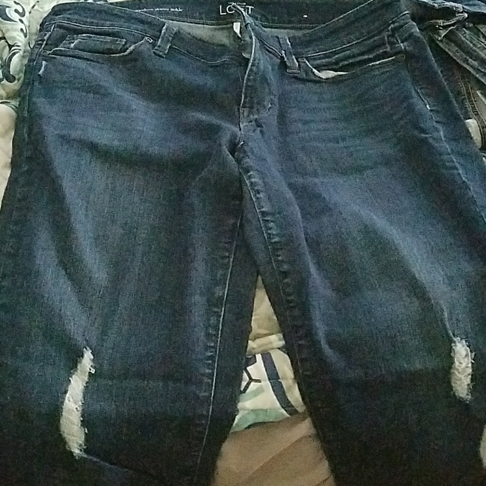 Distressed Loft Jeans
